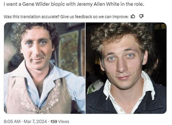 Gene Wilder And Jeremy Allen White: A Surprising Connection Revealed